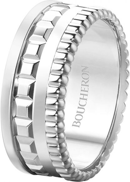 BOUCHERON jrg02683 quatre radiant ring white gold | Bague Quatre Radiant Edition Petit Modèle