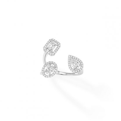 messika bague mytwin trilogy or blanc diamant 1 | Bague My Twin trilogy 0,25ct